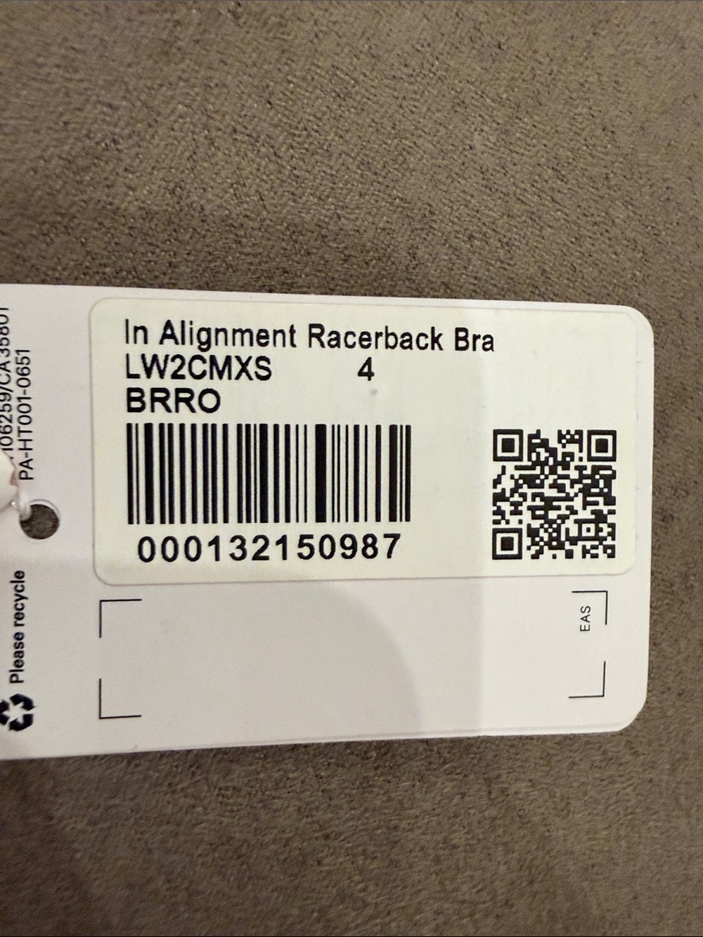 lululemon athletica In Alignment Racerback Bra - Picture 9 of 9
